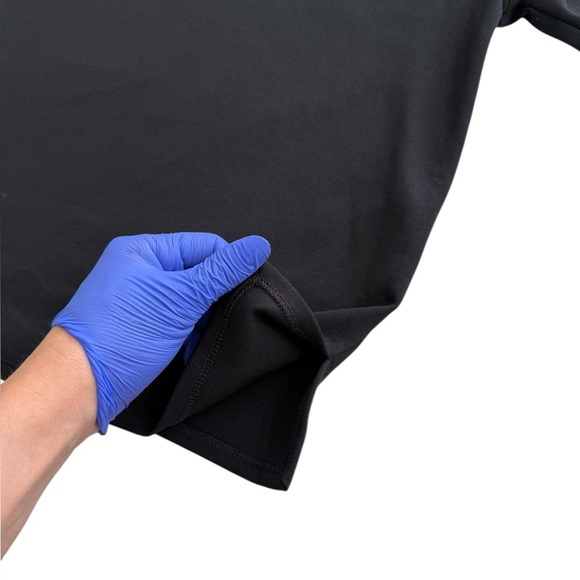 Eileen Fisher black crew neck top Plus size 1X - Picture 10 of 11